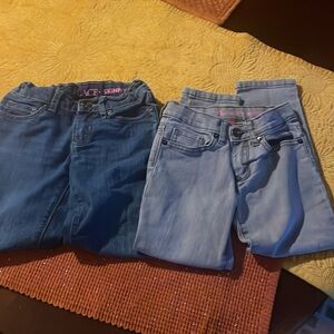 2 pair of kid jeans